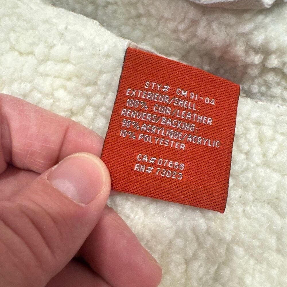 Y2k HG Outerwear Suede Jacket size Small - Picture 3 of 5